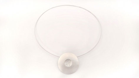 Pendant - Particle Shower, Round Window #1